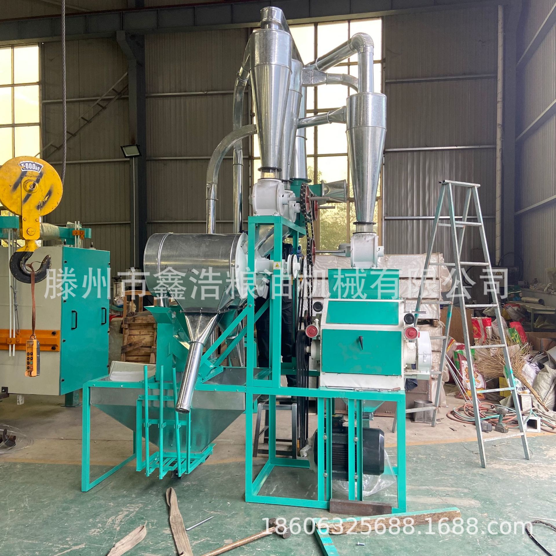 商用单机磨面机 小麦打面机全自动玉米大豆高粱磨粉机