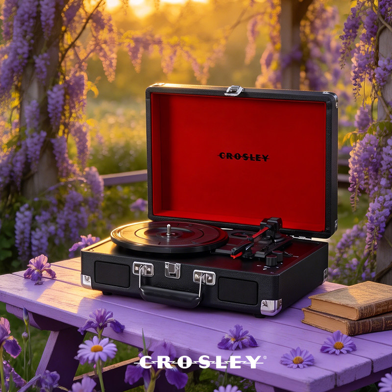 CROSLEY克罗斯利黑胶唱片机蓝牙音响便携式多功能潮流送礼毕业季