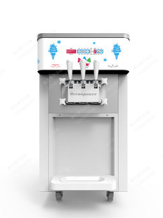 Oceanpower海川OP125T台式 商用冰淇淋雪糕软质冰激凌机产能25L