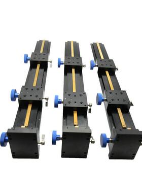 长行程燕尾槽滑台Z轴L1000精密手动组件升降光学位移台