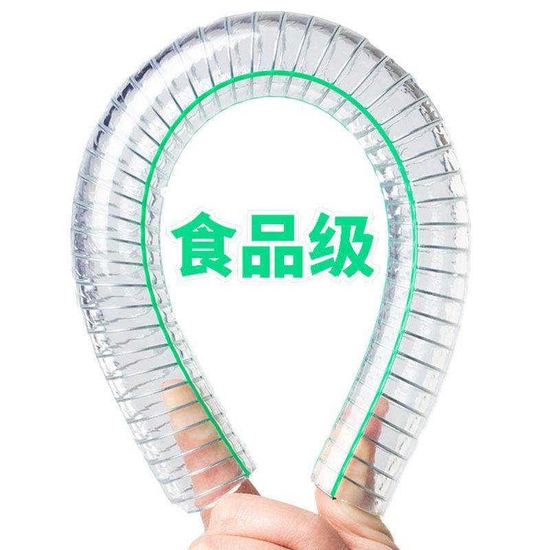 厂家 PVC食品级钢丝软管 透明塑料抽饮用水 加厚大口径不含塑化剂