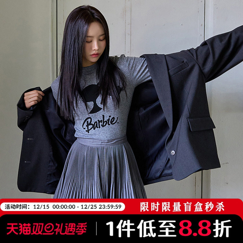 Mathieu韩国气质碎花a字半身裙女夏季新款蛋糕蓬蓬裙短洋气裙子