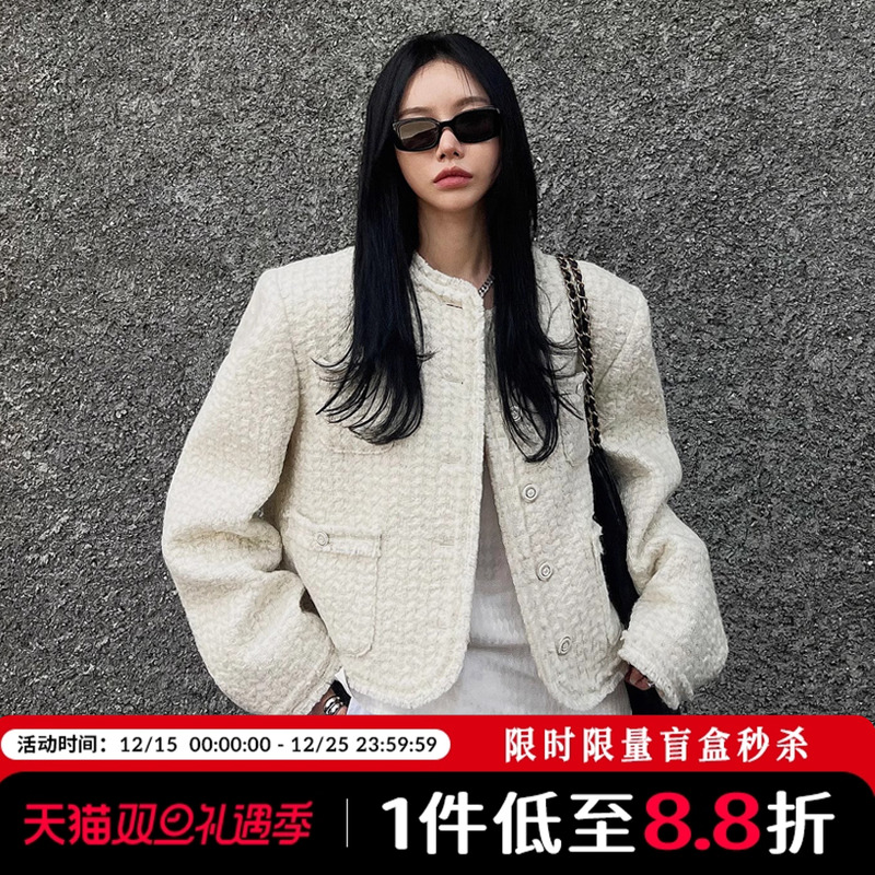 Mathieu街头短款羊毛短外套