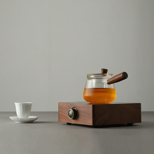 迷你北美黑胡桃木电陶煮茶炉