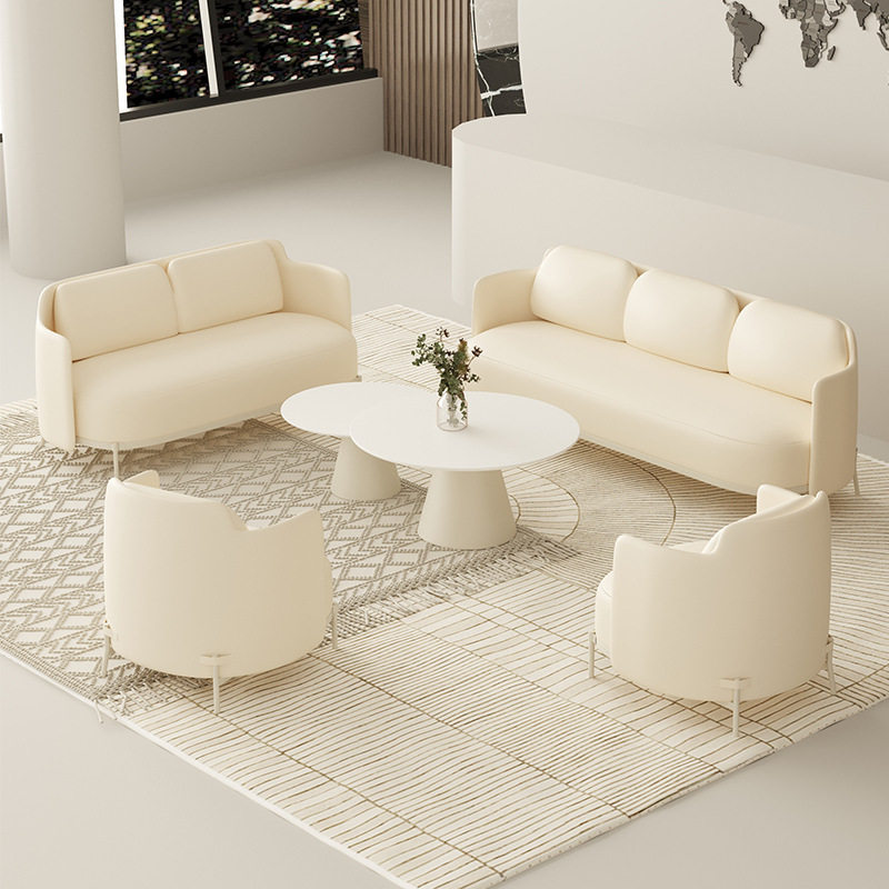 现代简约奶油风布艺沙发美容院服装店休息区沙发椅商务洽谈小沙发,橡塑材料及制品,其他塑料制品,淘宝优惠券,粉丝福利购,淘宝优惠卷