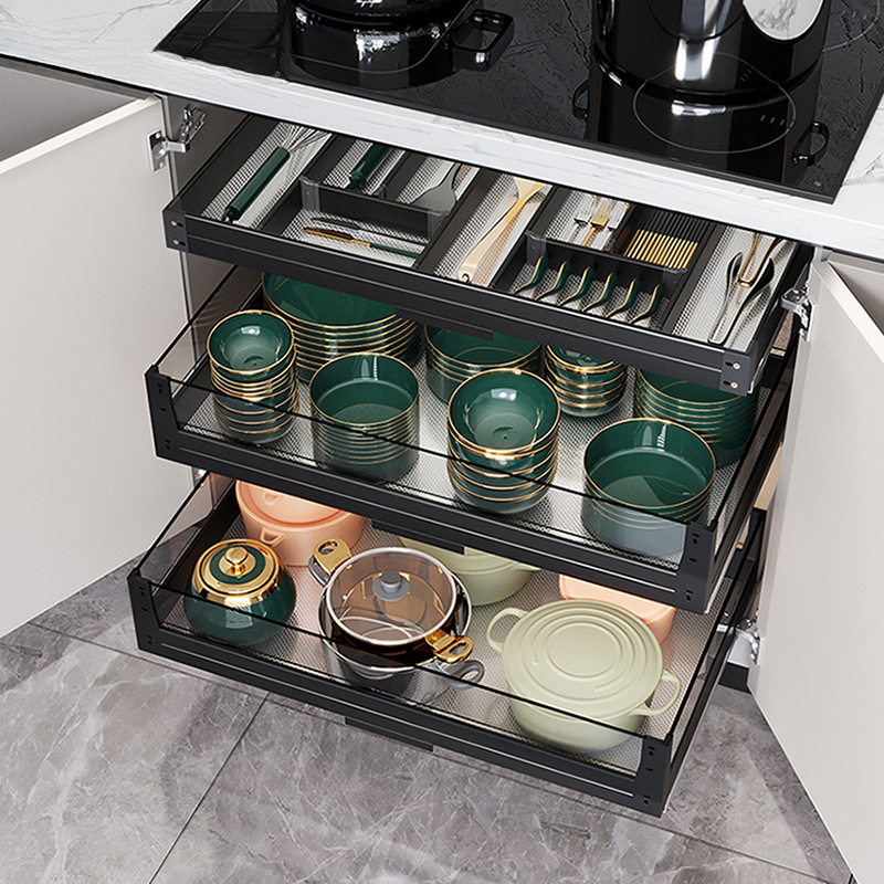 批发厨房橱柜拉篮抽屉式开门式工具篮锅具碗碟调味篮铝储物平篮,鲜花速递/花卉仿真/绿植园艺,其它园艺用品,淘宝优惠券,粉丝福利购,淘宝优惠卷