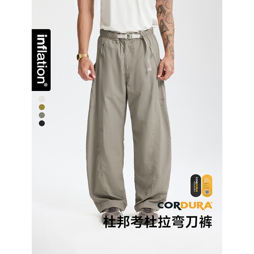 膨胀潮牌 杜邦CORDURA 考杜拉弯刀裤26春夏工装短裤BoxyFit长裤