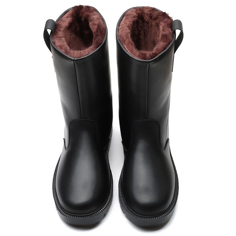 户外保暖男士皮靴英伦高帮冬季加绒加厚雪地靴男中筒防水防滑靴子,流行男鞋,时尚雪地靴,淘宝优惠券,粉丝福利购,淘宝优惠卷