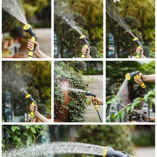 谢冰燃园艺水枪软管雾化喷头园林浇水H神器洗车高压浇花水管浇菜