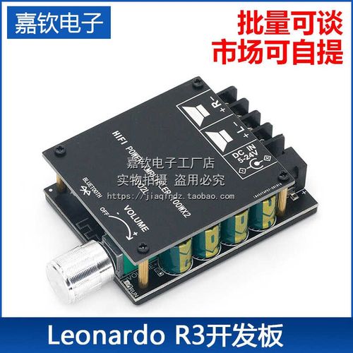 100W*2迷你版50W80W大功率5.0蓝牙功放板带旋钮调节音量开关1002L