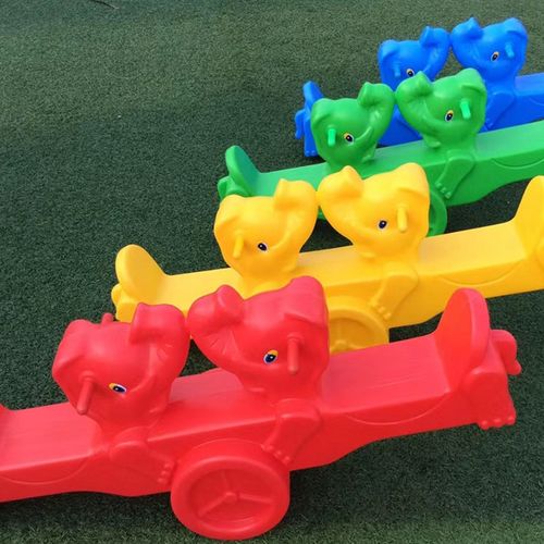 幼儿园儿童跷跷板摇摇马防摔塑料摇木马防侧翻婴幼儿宝宝户外玩具