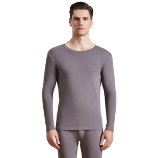 恒源祥高支纯棉秋衣秋裤套装男全棉毛衫抑菌薄款秋冬男士保暖内衣