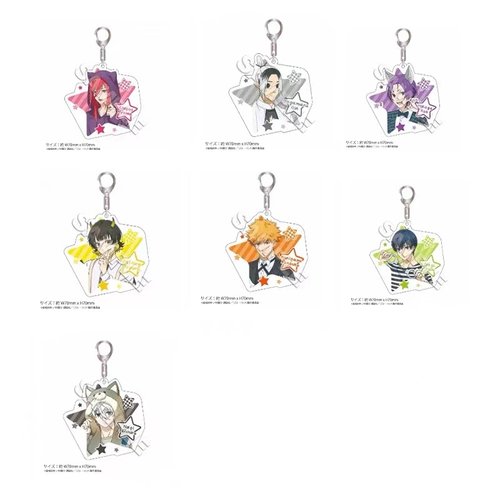 Muzzle蓝色监狱万圣节亚克力钥匙扣