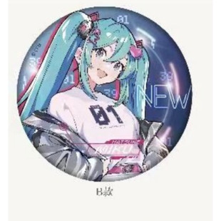 Animel VOCALOID初音未来 限定版徽章 新与复古款