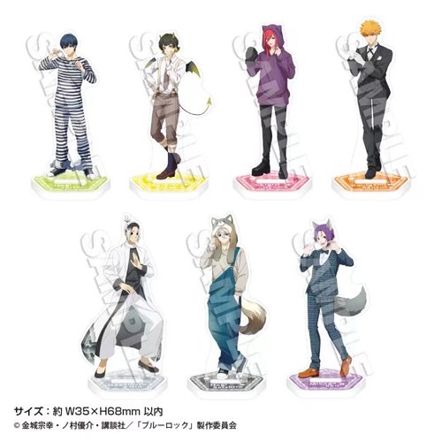 Muzzle蓝色监狱蓝锁万圣节亚克力立牌