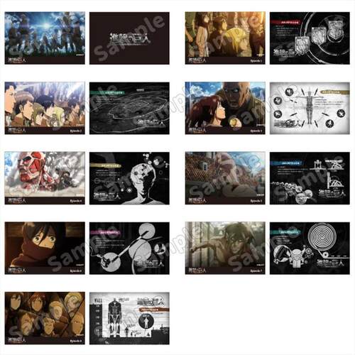 现货KThingS进击的巨人场面写亚克力块1期ABC盲抽随机发货