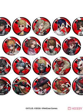 CHUGAI 第五人格 P5联动闪徽章盲抽【1盒19入】