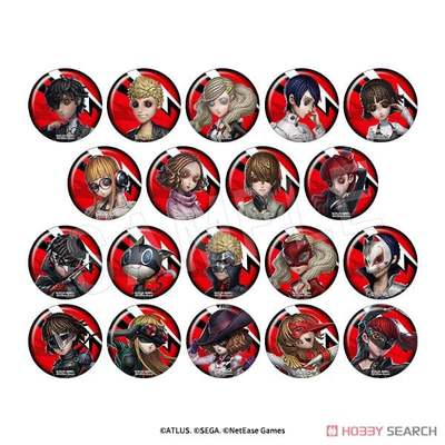 CHUGAI 第五人格 P5联动闪徽章盲抽【1盒19入】