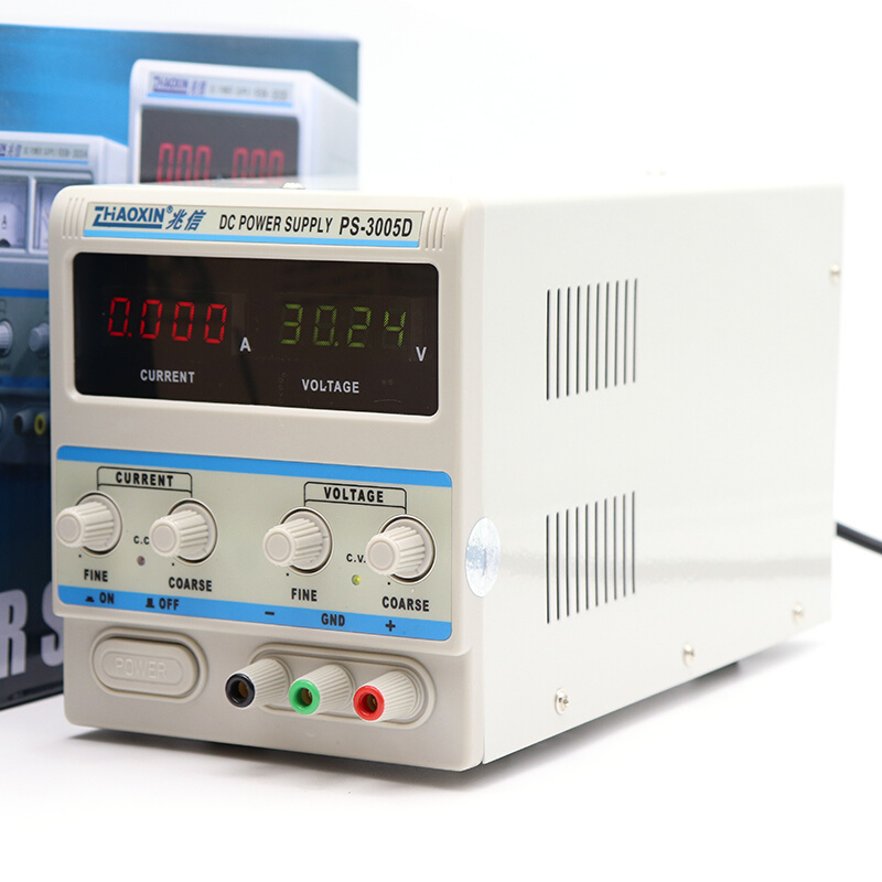 兆信直流稳压电源PS-3005D0-30v0-5A四位数显高精度直流线性电源