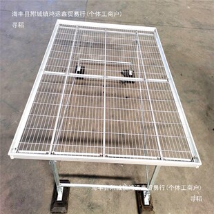 育苗苗床架子盆栽种植养花花架网大棚花I圃药材热镀锌网片固定苗