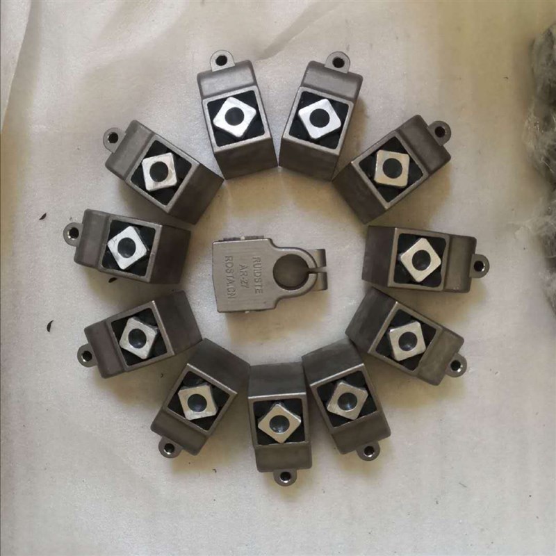 ROSTA橡胶弹性振动组件ARy27减震块木工机械缓冲弹簧自动拉紧器