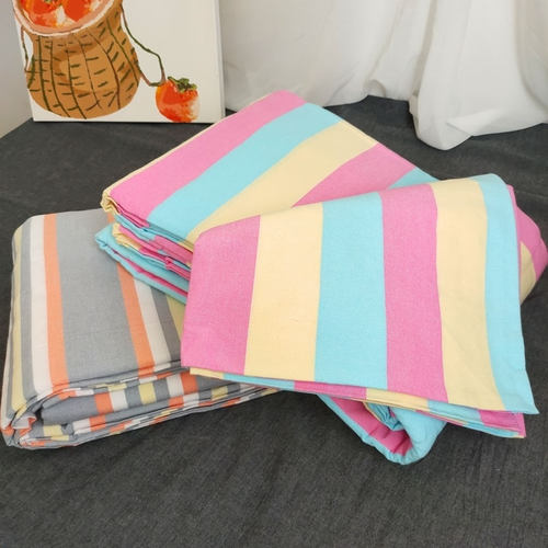 100全棉加厚老粗布四件套老y式粗棉布棉麻亚麻厚款床上4件套秋冬