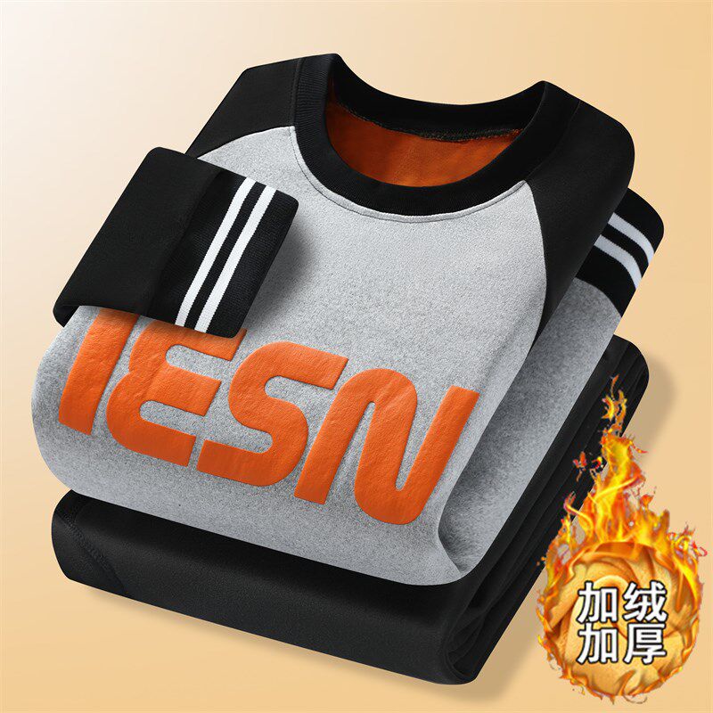 冬季13青少年潮流帅气加绒加厚保暖内衣套装大男孩15岁大童打底衫,童装/婴儿装/亲子装,内衣套装,淘宝优惠券,粉丝福利购,淘宝优惠卷