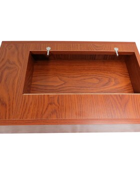 14Y老式缝纫机手提箱PrVC防尘塑料收纳箱防蛀便携电动木衣车底座