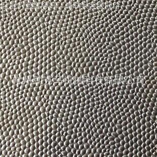 鱼花鳞JKM-J160石头纹形设钢板滚花机备 鹅卵石豆型型辊压成