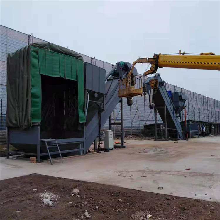 搅拌站水泥装罐卸车机 水泥灰集装箱卸灰机 粉煤灰装车输送机