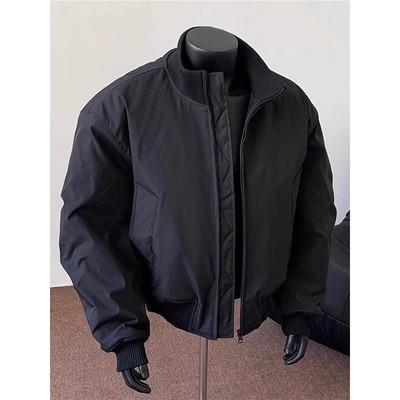 加厚秋冬短裤棉服男潮