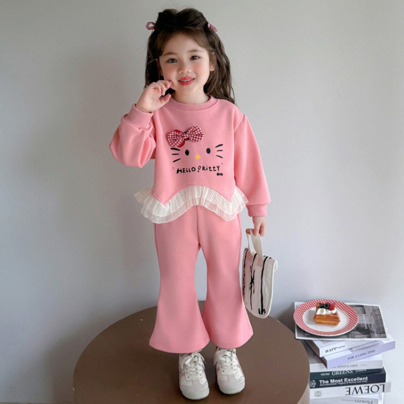 女童套装新款洋气宝宝春季卫衣裤子儿童春秋运动两件套,童装/婴儿装/亲子装,儿童运动套装,淘宝优惠券,粉丝福利购,淘宝优惠卷