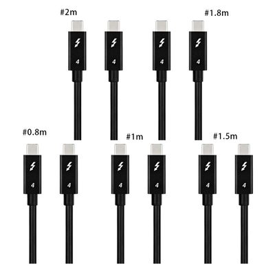 USB C Thunderbolt 4 Type C Cable PD 100W Fst Charging Wire 4