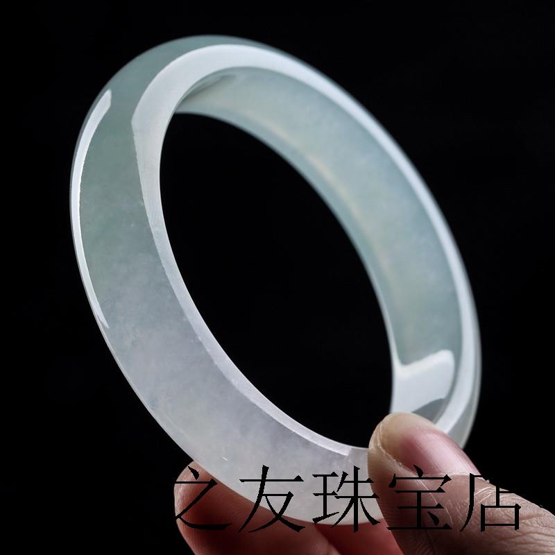随美冰糯种玉翡翠色手镯子缅甸货飘花阳绿贵妃送母亲节生日礼物