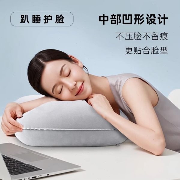 靠垫车露营旅行神器户外腰枕抱枕便携式午睡枕充气枕头坐折叠腰垫