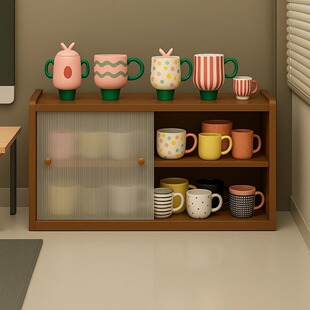 化妆品收纳盒大容量梳妆台护肤品防尘桌面收纳置物架桌面扩大神器