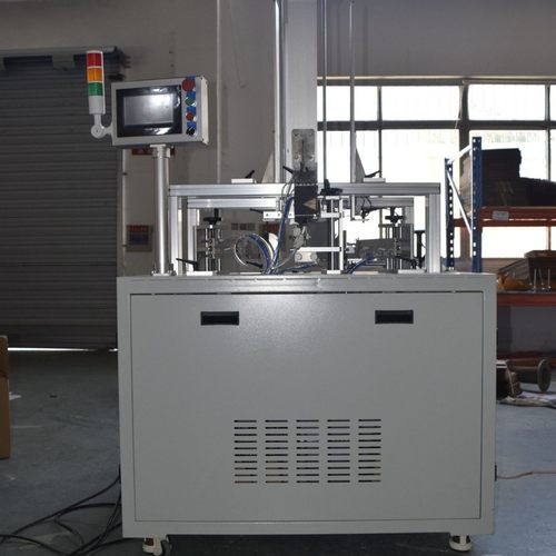 彩盒自动折盒机智能扣底盒 底部纸盒成型机厂家气缸版折盒扣底机