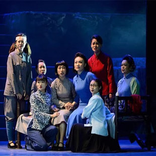 江姐演出服绣红旗农民补丁衣狱友地下党民国老百姓话剧红岩魂斜襟