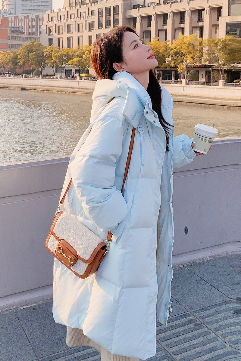 现货!冬季新款长款羽绒服ZB150A-8808-P225-K338,女装羽绒服,浙宝007A（原150A)