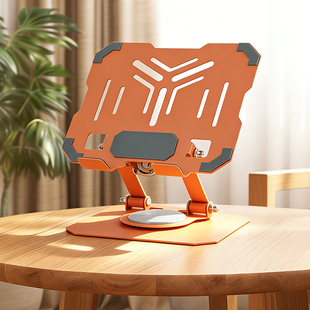 【360°旋转】狄美金属平板支架桌面ipad吃鸡专用铝合金碳素钢金属懒人架子支撑便携调节升降拍摄散热底座