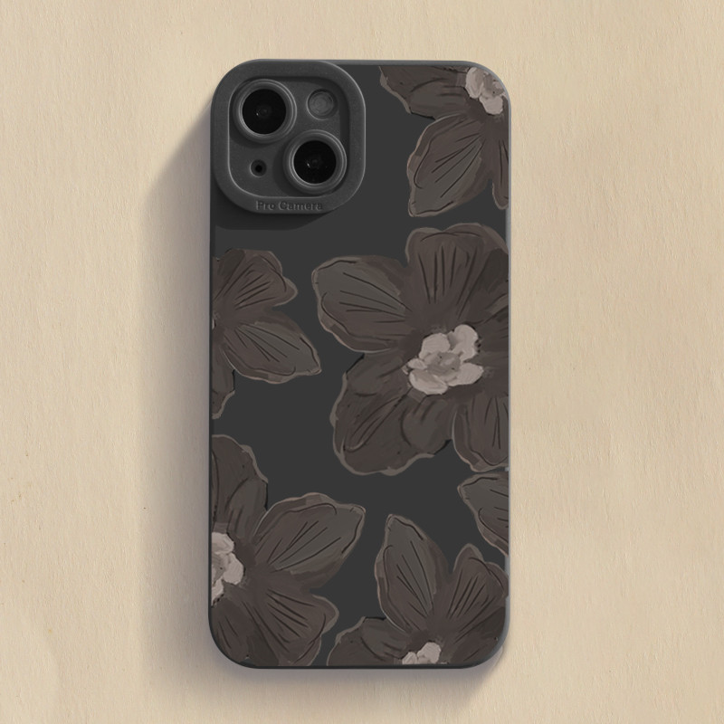 末路之花适用苹果15promax手机壳iPhone11/12/13/14/15pro个性软壳iphone8/14plus文艺新款xr/xs/xsmax保护套