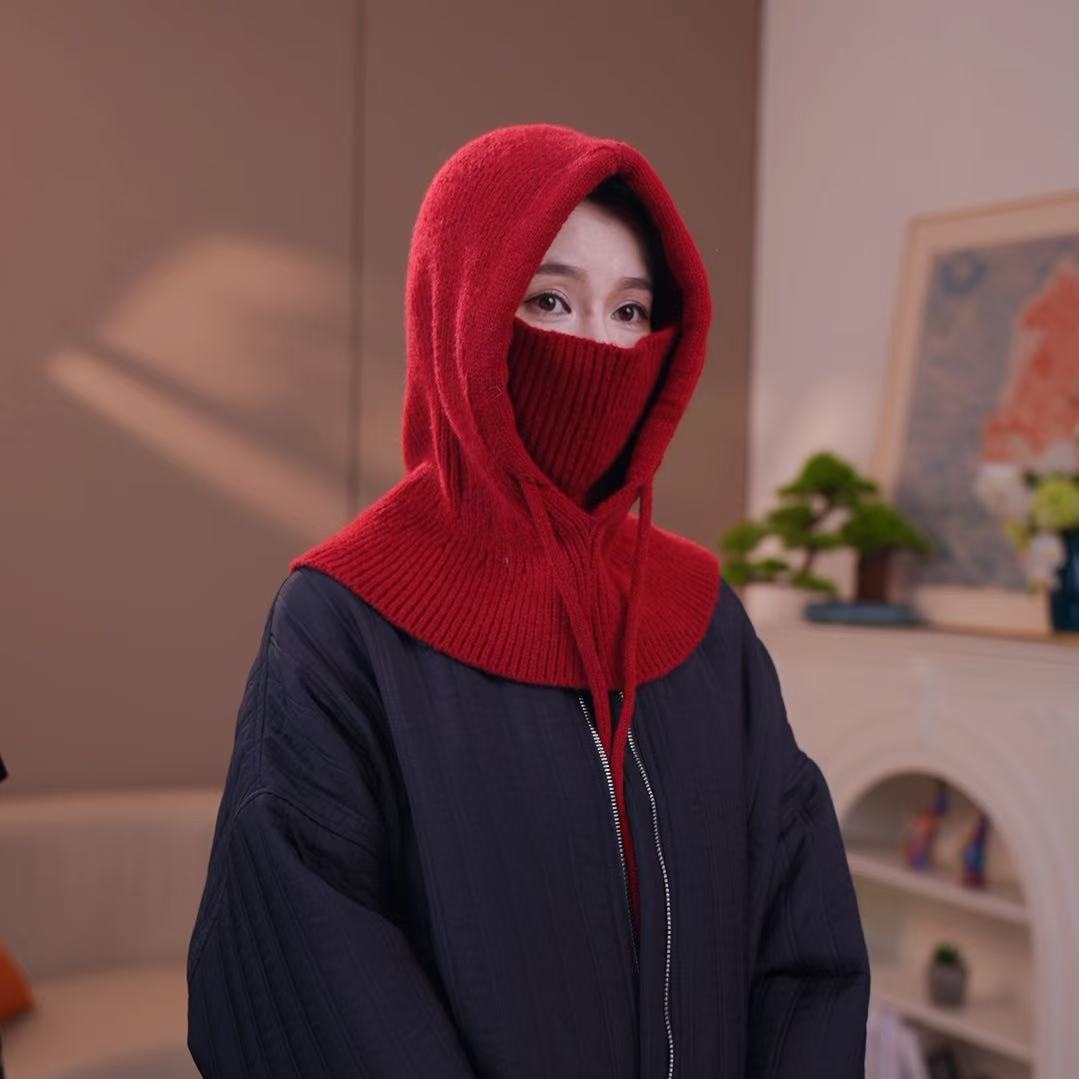 秋冬季套头护颈加厚保暖围脖围巾