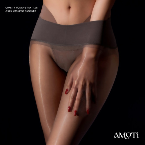 AMOTi性感油光塑型连裤袜8D丝袜