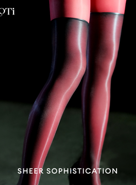 AMOTi 缇 心灵感触 -灿 [中高筒袜]1D油光无边长筒过膝性感丝袜
