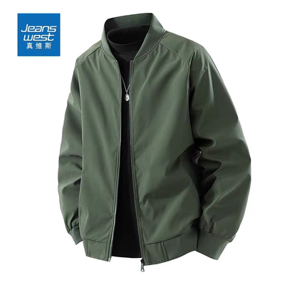 2026年真维斯春季新品飞行员外套男女同款上衣棒球服工装三防6