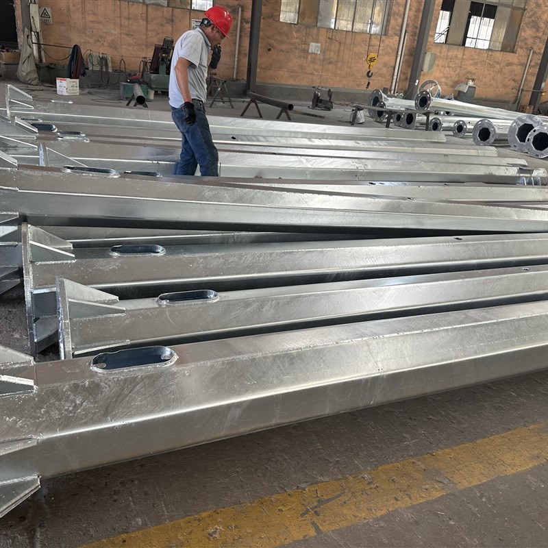 监控立杆道路八角杆3米5米6米6.5米,4米不锈钢立杆信号灯杆