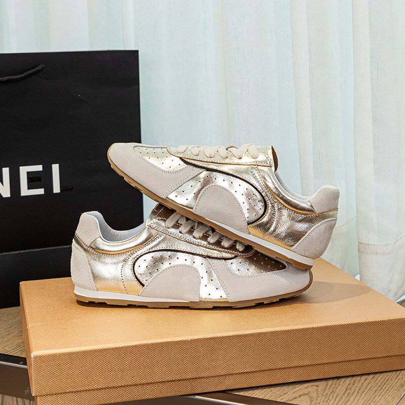 韩版牛皮休闲鞋女平底旅游鞋女2025春季新款软底板鞋平跟德训鞋潮,流行男鞋,德训鞋,淘宝优惠券,粉丝福利购,淘宝优惠卷