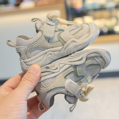 2025春秋款宝宝鞋子网面运动鞋幼童轻便透气学步鞋防滑软底婴儿鞋