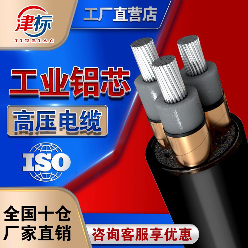 铝高压电缆线35 50 70 95 120 150 240平方铝芯电缆线高压铝电缆