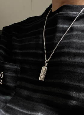 小众设计感迷你储物空间复古项链